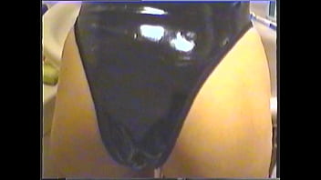 Bbw in latex catsuit