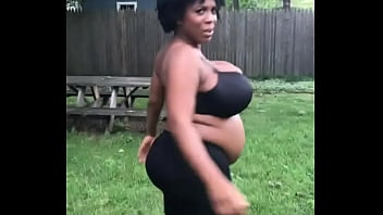 Ebony Pregnant belly
