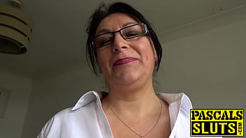Chubby mature with big tits bangs rough