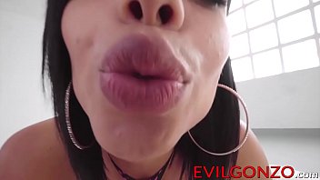 Sexy latina babe nailed by big hard cock