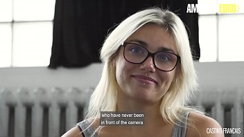 AMATEUR EURO - Amateur PAWG Blonde Gaby Hardcore Fucked In First Porn Audition