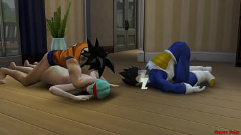 Vegeta has a nightmare Goku Fucks His Wife Bulma In Front of the Netorare Hentai