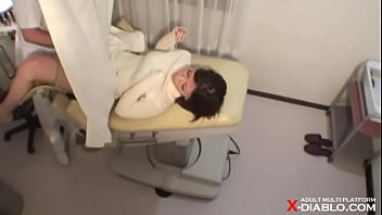 Hidden camera image leaked from a certain obstetrics and gynecology department in Kansai 20-year-old student internal examination table