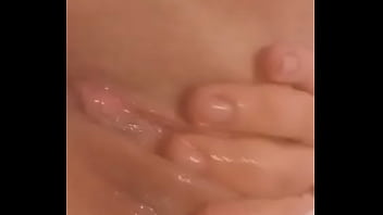 Girlfriend fingering pussy