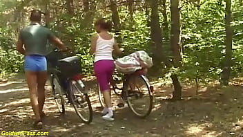 ugly hairy saggy tit 72 years old granny gets rough big dick fucked by her stepson at a hot bike tour