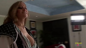 The beautiful and classy milf with big and round tits seduced a punk into sucking his cock. After a blowjob, she rode him in reverse cowgirl, and he fucked her in multiple other positions.