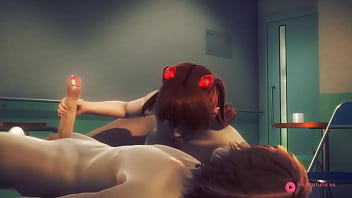 Evangelion Hentai Asuka penetrated in a hospitals - Japanese Asian Manga anime porn video