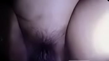 She's so horny, playing with her clit, poking her pussy until cum fills her pussy hole. Big pussy, beautiful clit, worth licking. When you see it, your cock gets hard and cums all the time.