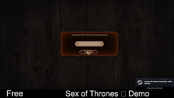 Sex of Thrones (Free Steam Demo Game) Visual Novel.