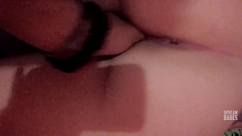 Ass to mouth, my stepdaughter loves to suck my big cock and eats my warm cum.