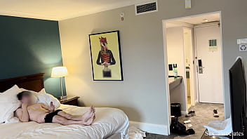 Public Cock Flash. The hotel maid was shocked when she saw me jerking off during room cleaning service but agreed to help me cum